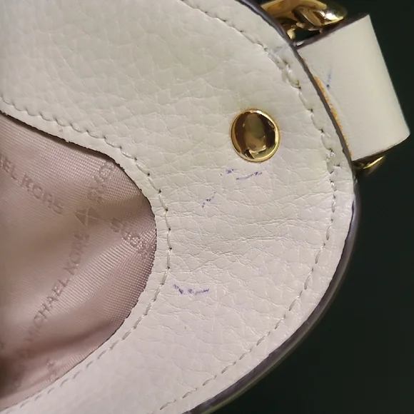 Michael Kors Buff Colored Arlo Bag Elegant Design - Picture 15 of 15